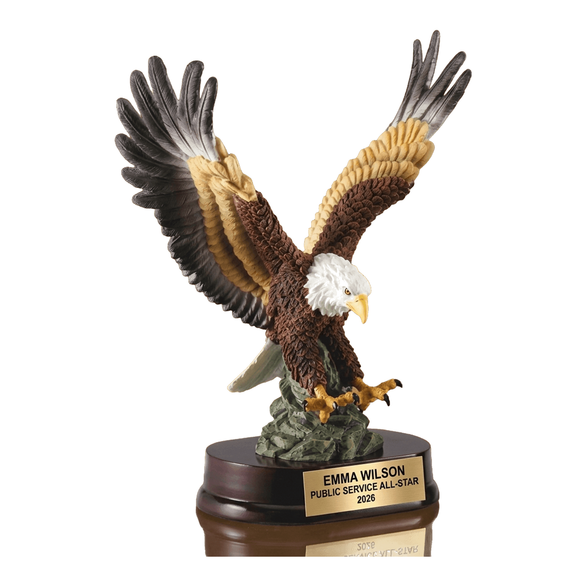 Military Trophy Award | Personalized | Custom Engraved | Retirement Gift | Promotion | Service Award | Veterans Day Gift