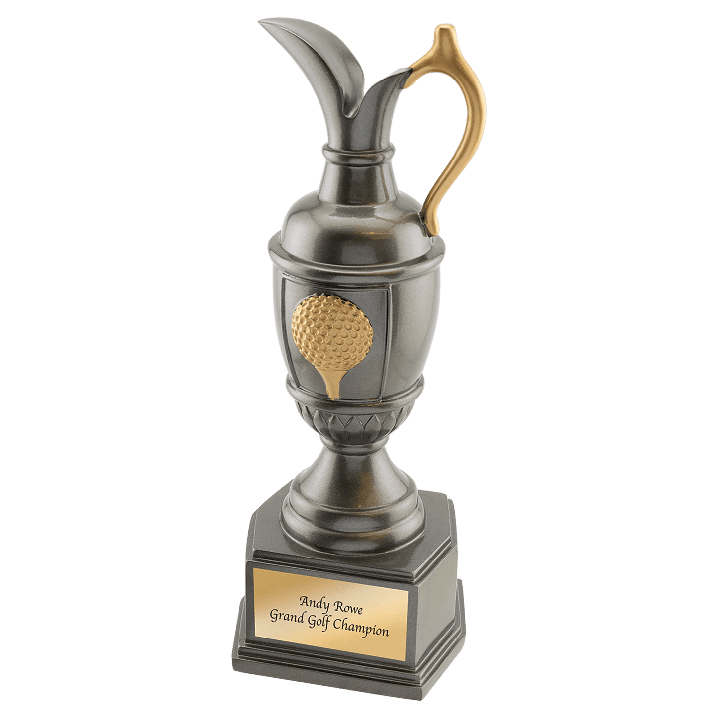 Personalized Sports Trophy 9.75" - Custom Engraved GLF for Team, Coach & MVP - View 1