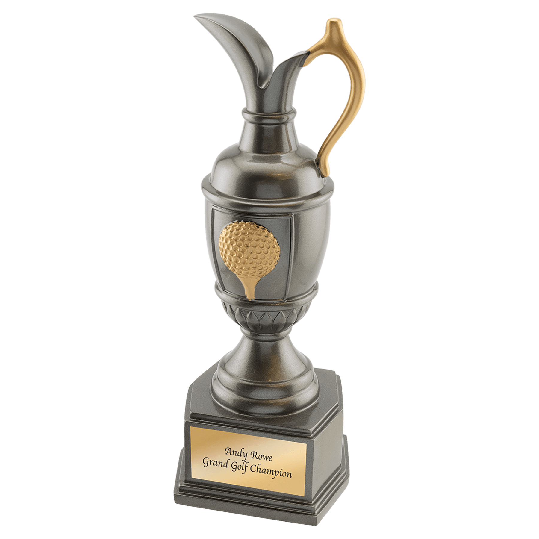 Personalized Sports Trophy 9.75" - Custom Engraved GLF for Team, Coach & MVP - View 1
