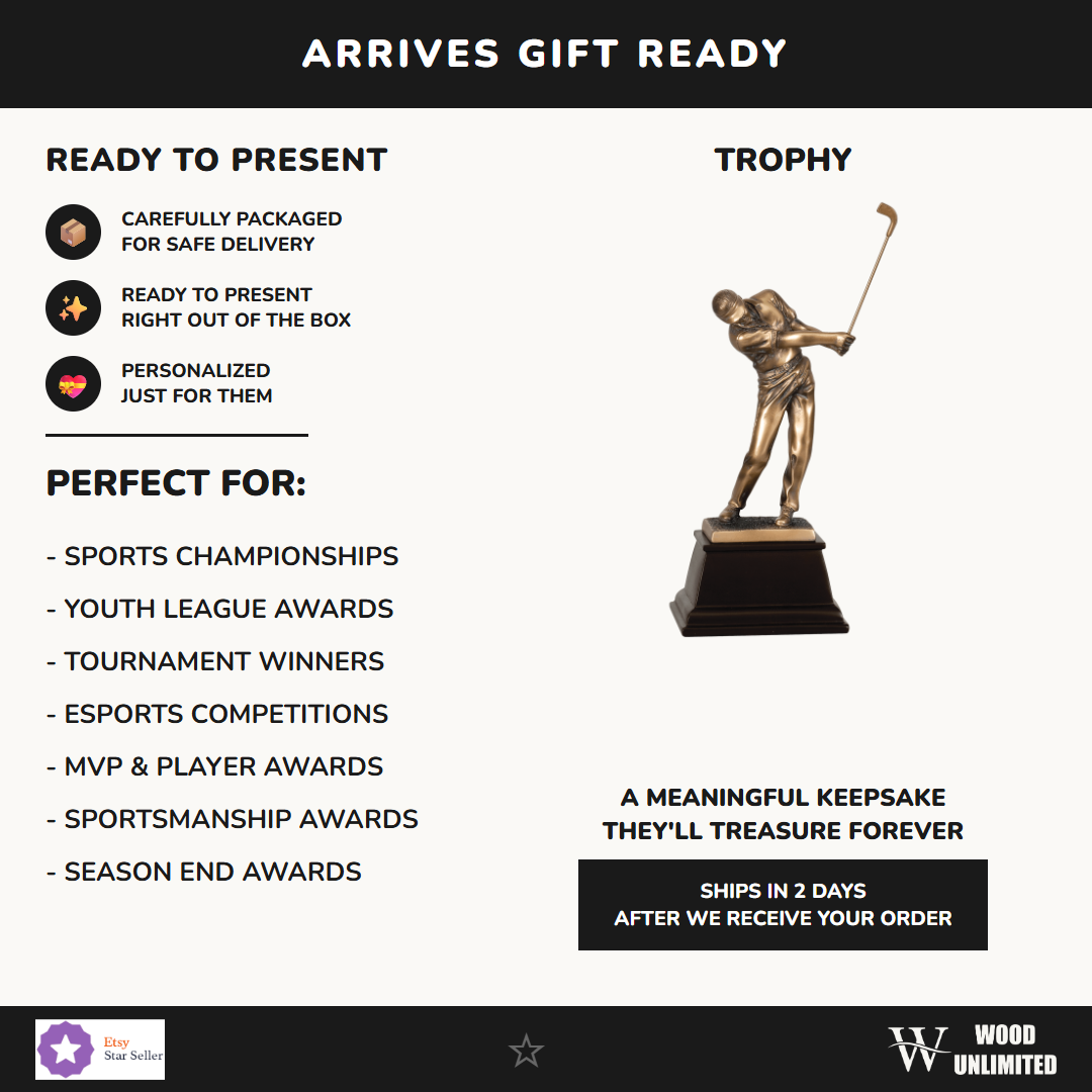 Golf Trophy - gift info