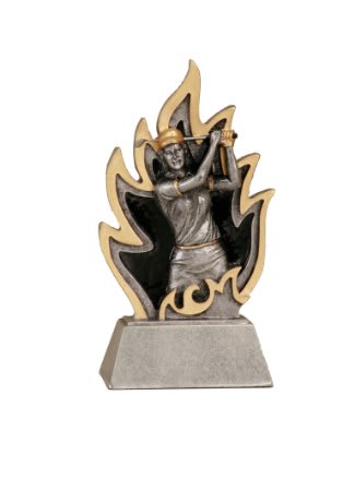 Personalized Golf Trophy 5.5" - Custom Engraved GT for Team, Coach & MVP - View 1