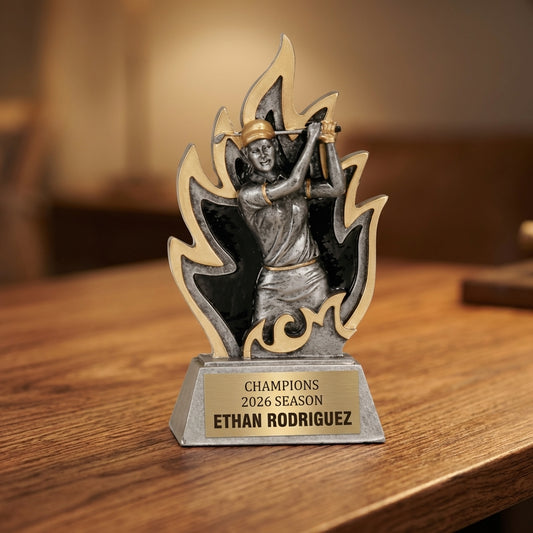 Personalized Golf Trophy 5.5" - Custom Engraved GT for Team, Coach & MVP - View 2