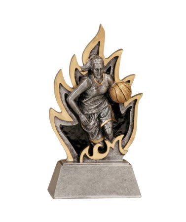Personalized Sports Trophy 6.5" - Custom Engraved GT for Team, Coach & MVP - View 1