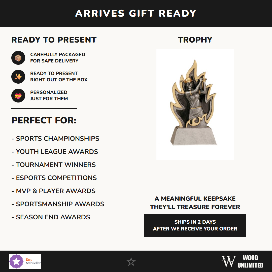 Golf Trophy - gift info