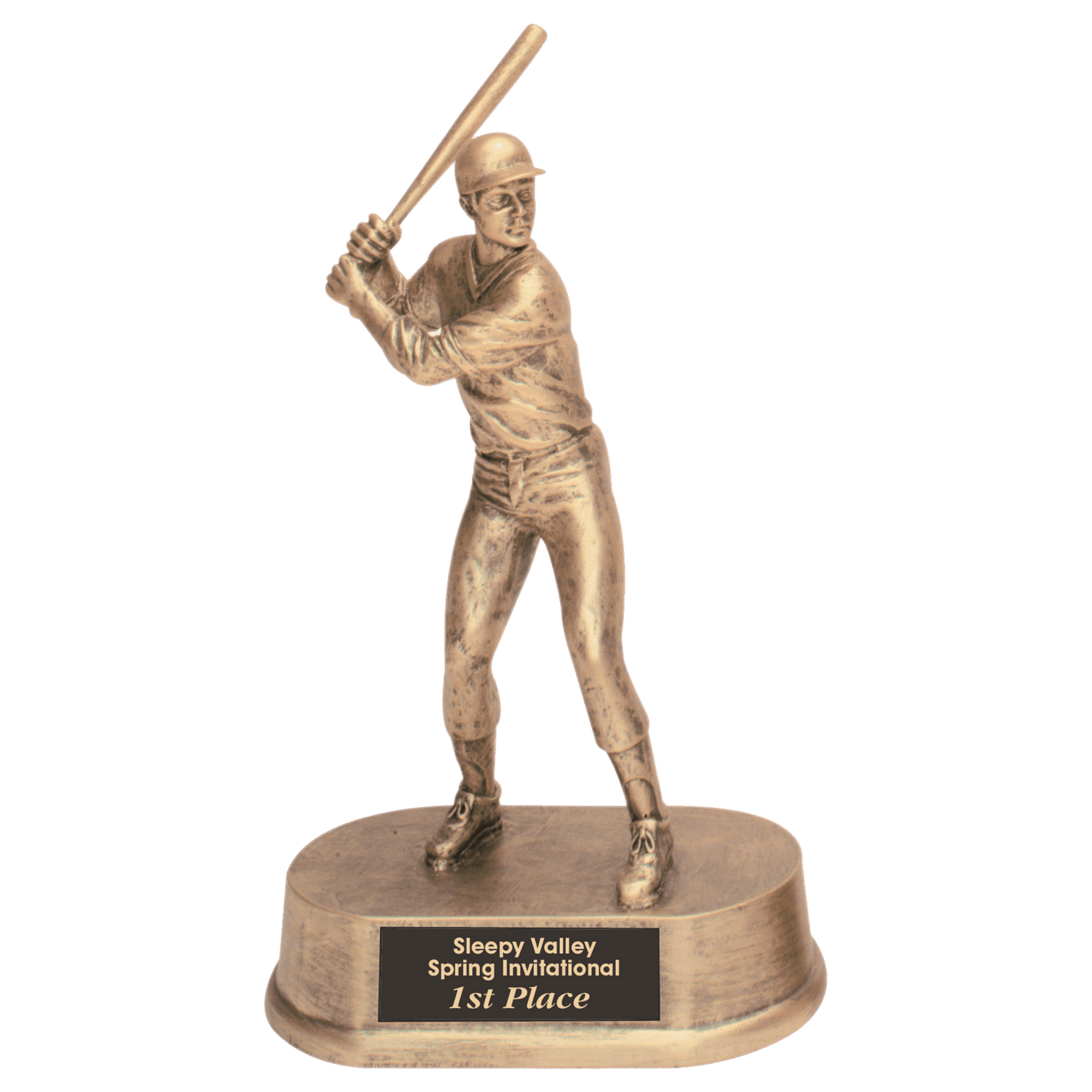 Personalized Baseball Trophy 9" - Custom Engraved JDS for Team, Coach & MVP - View 1