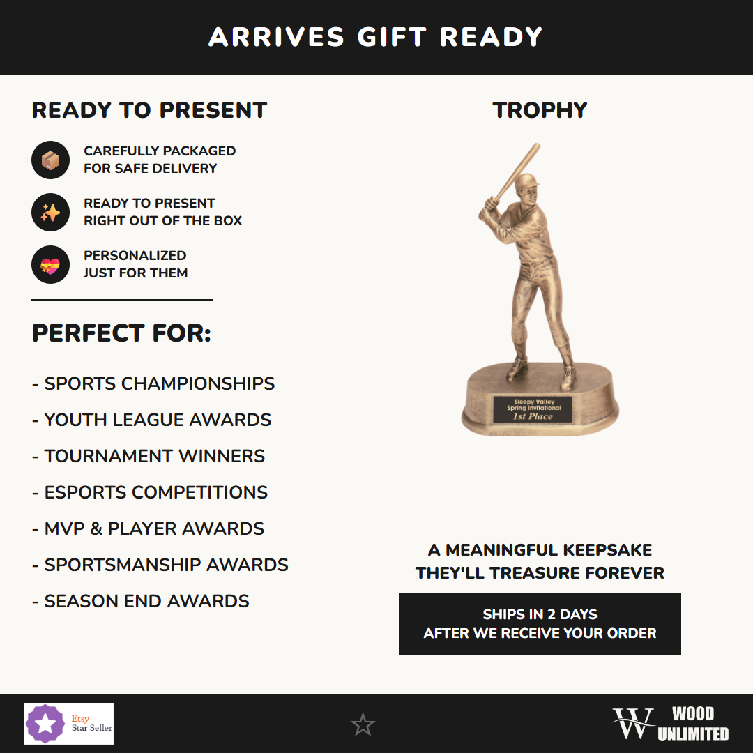 Baseball Trophy - gift info