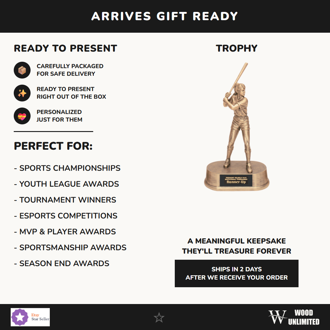 Softball Trophy - gift info