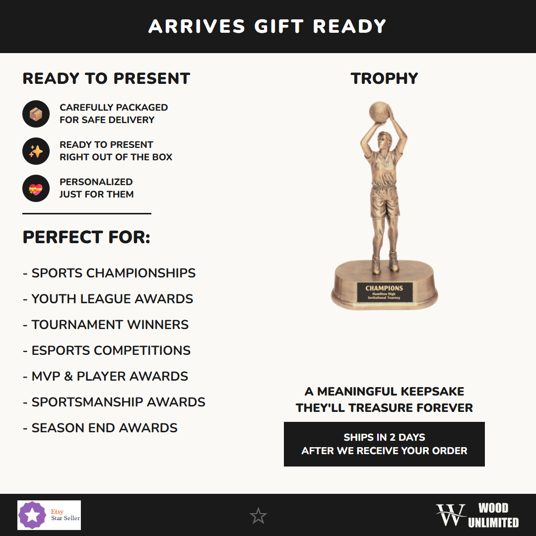 Basketball Trophy - gift info