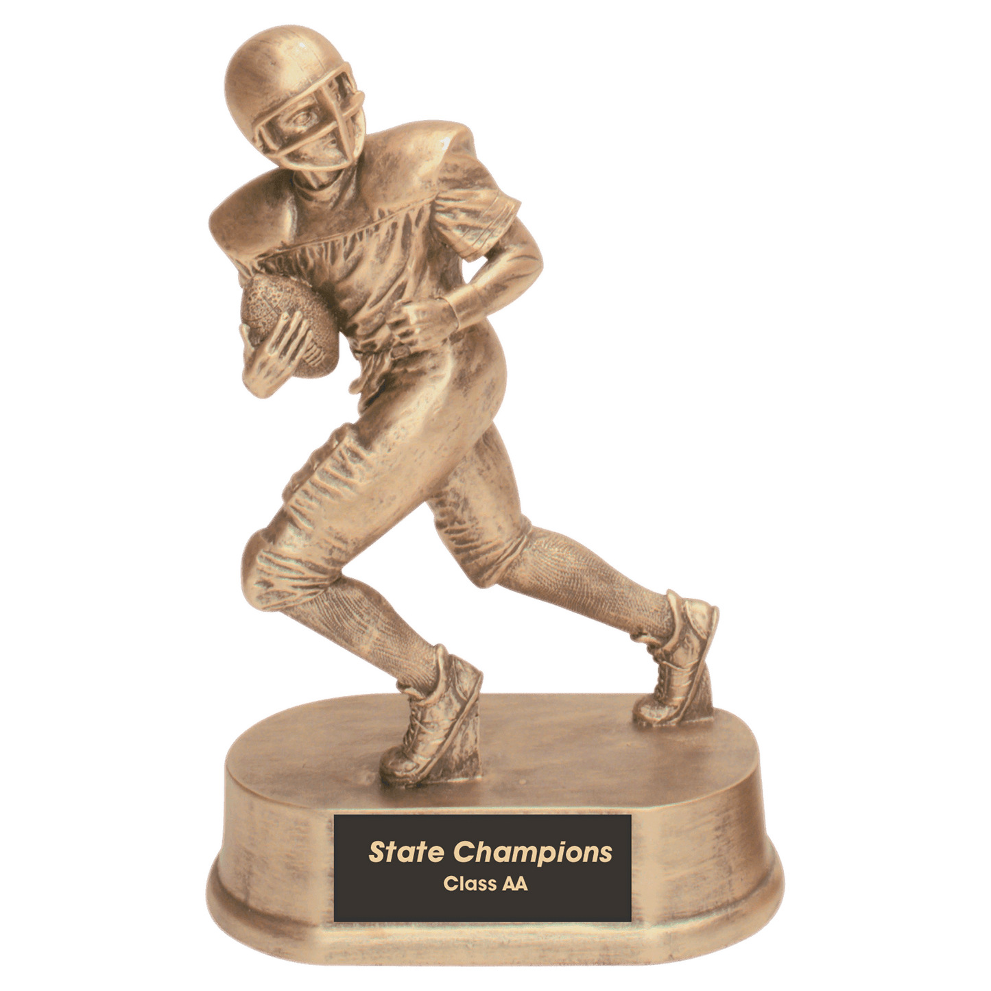 Personalized Football Trophy 7.75" - Custom Engraved JDS for Team, Coach & MVP - View 1