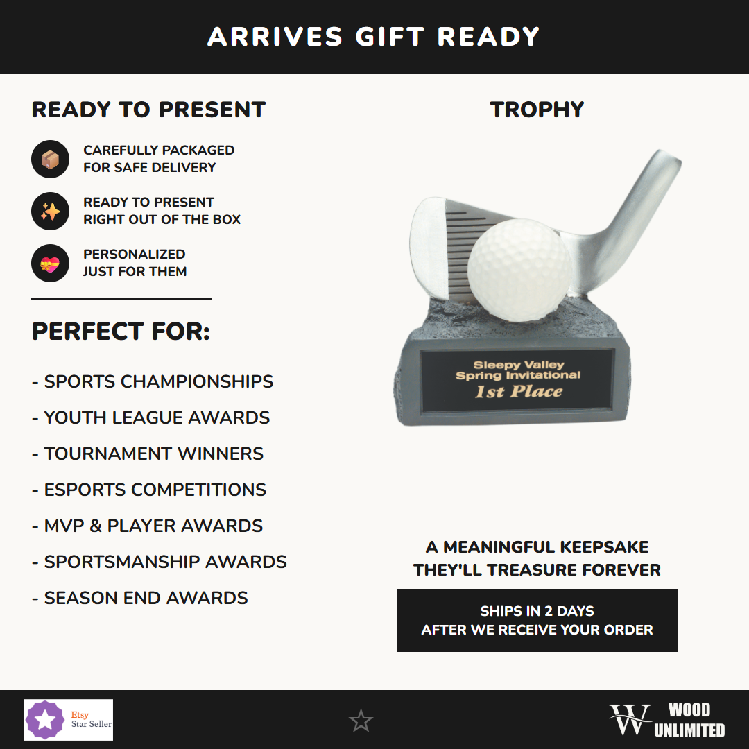 Golf Trophy - gift info