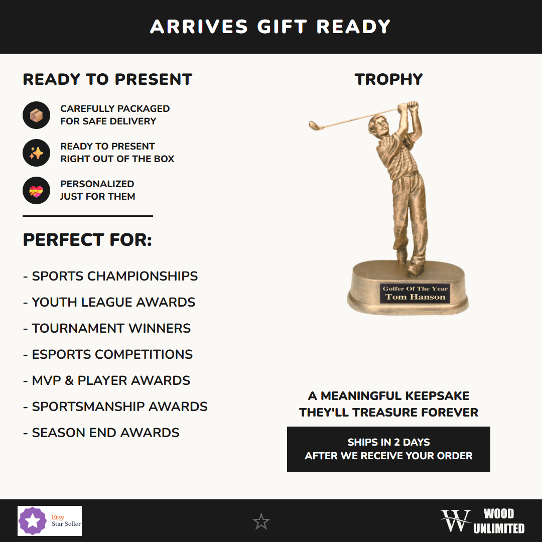 Golf Trophy - gift info