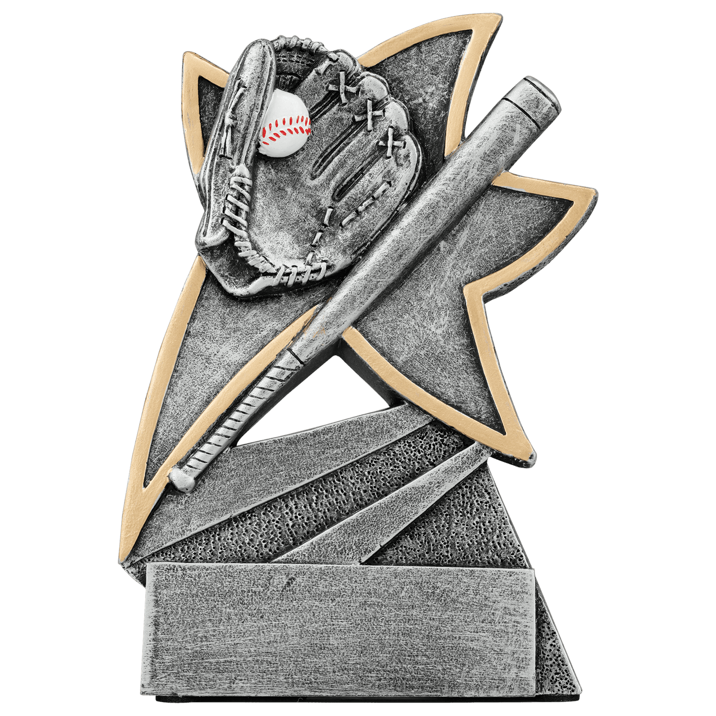 Personalized Sports Trophy 5.5" - Custom Engraved JSR for Team, Coach & MVP - View 1