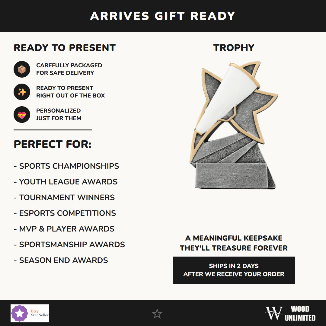 Cheer Trophy - gift info