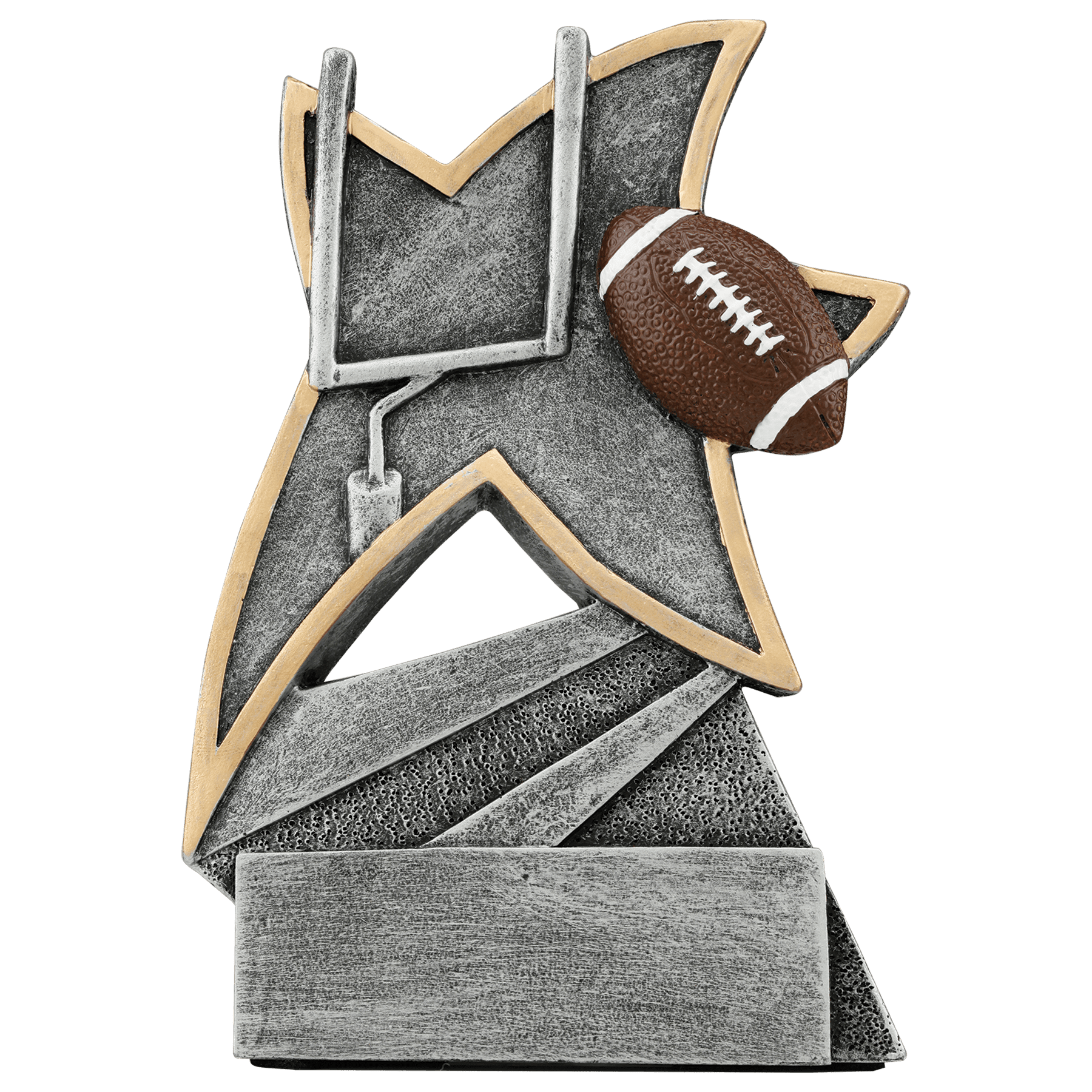 Personalized Sports Trophy 5.5" - Custom Engraved JSR for Team, Coach & MVP - View 1
