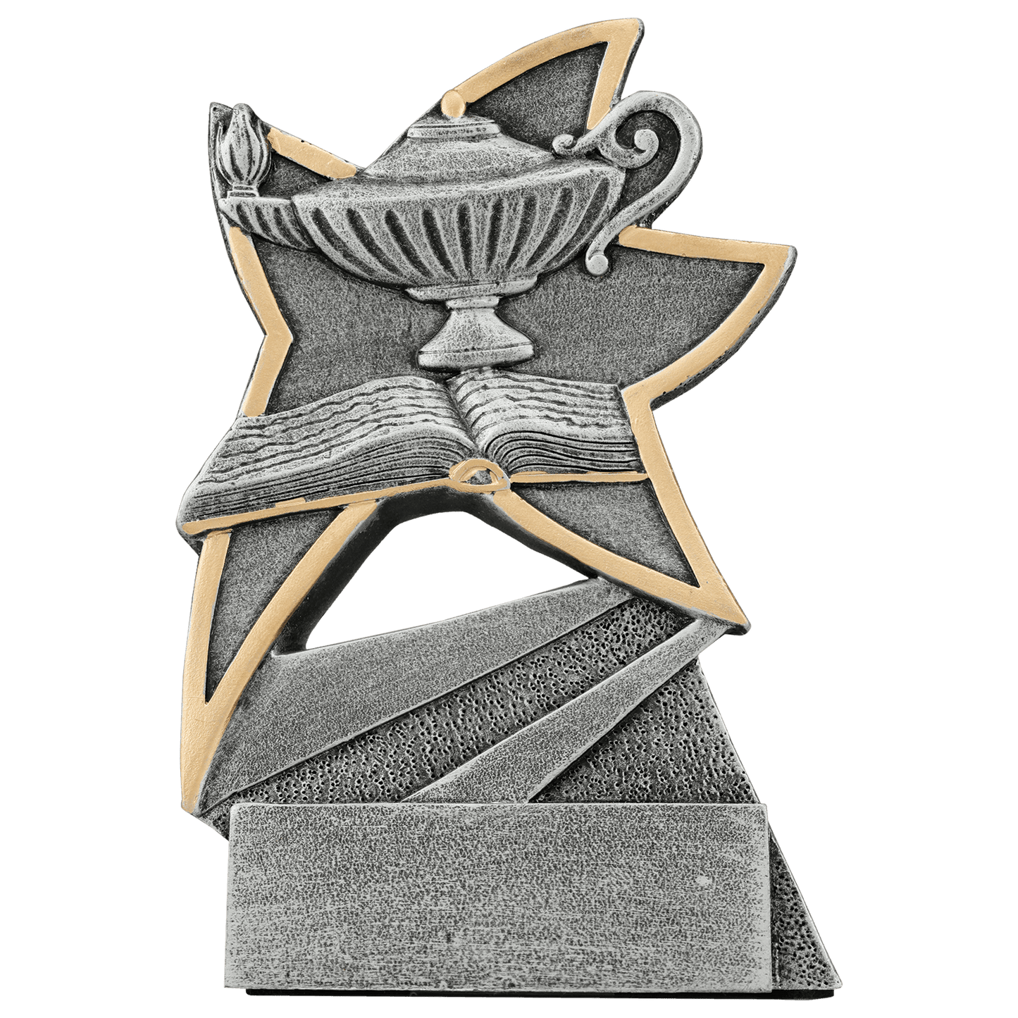 Personalized Sports Trophy 5.5" - Custom Engraved JSR for Team, Coach & MVP - View 1