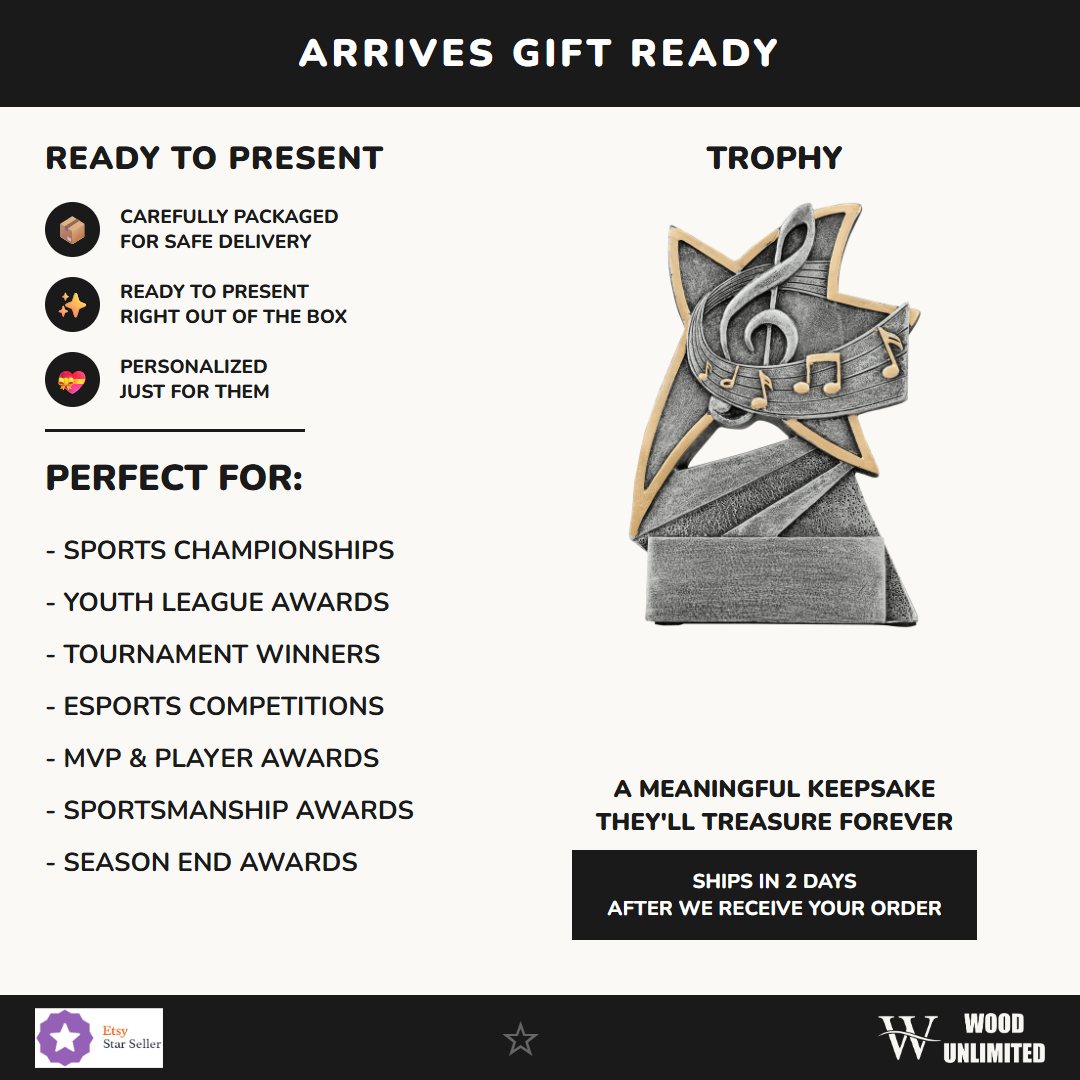 Music Trophy - gift info