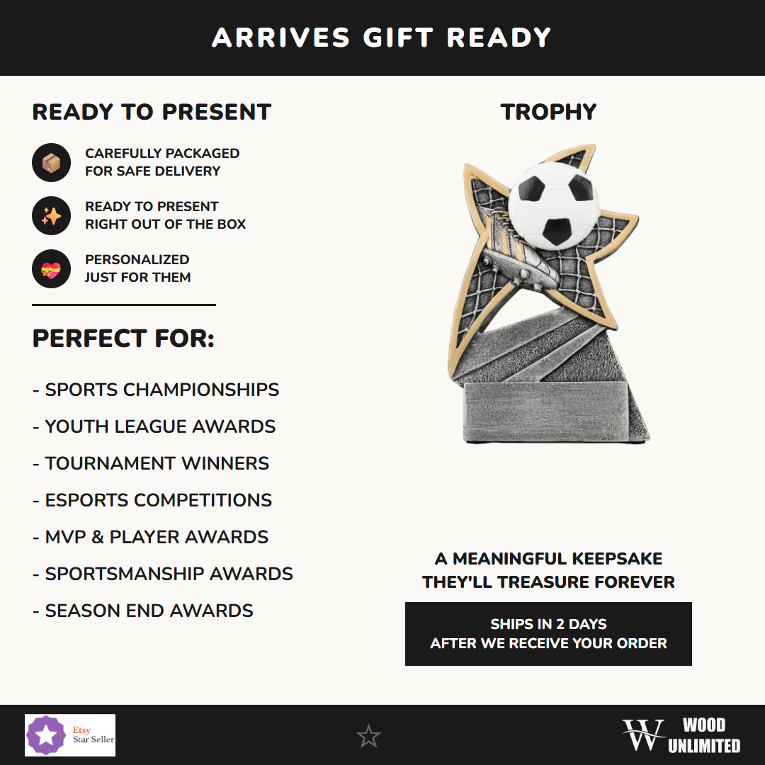 Soccer Trophy - gift info