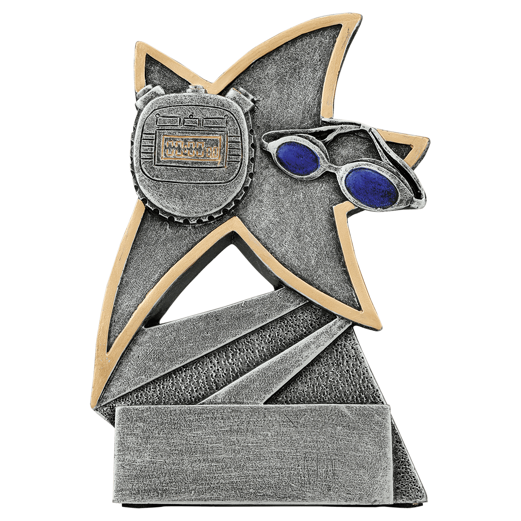 Personalized Sports Trophy 5.5" - Custom Engraved JSR for Team, Coach & MVP - View 1