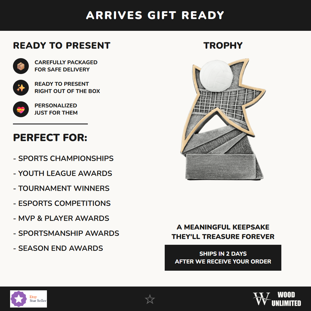 Volleyball Trophy - gift info