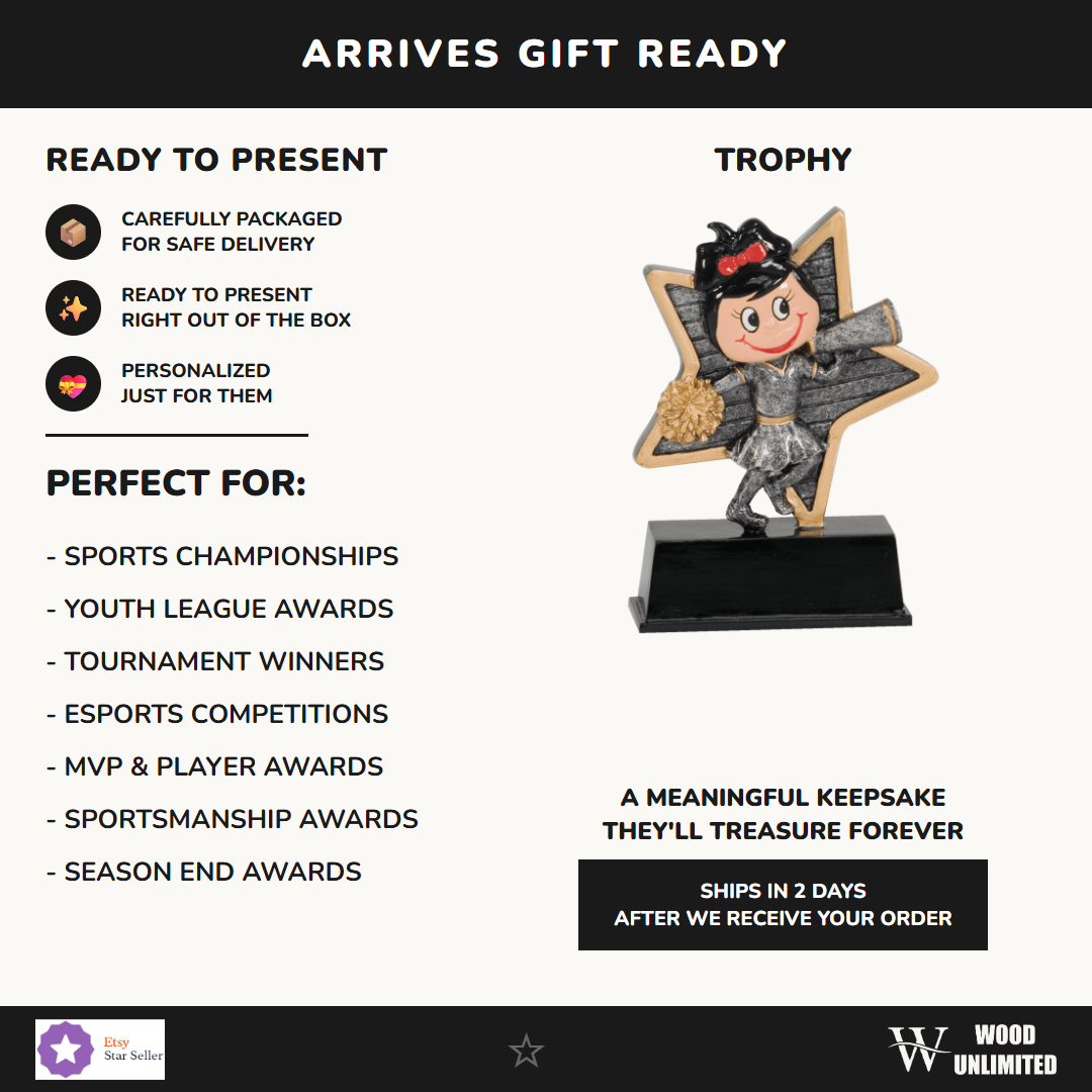 Cheer Trophy - gift info