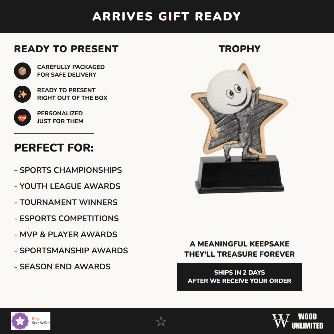 Golf Trophy - gift info