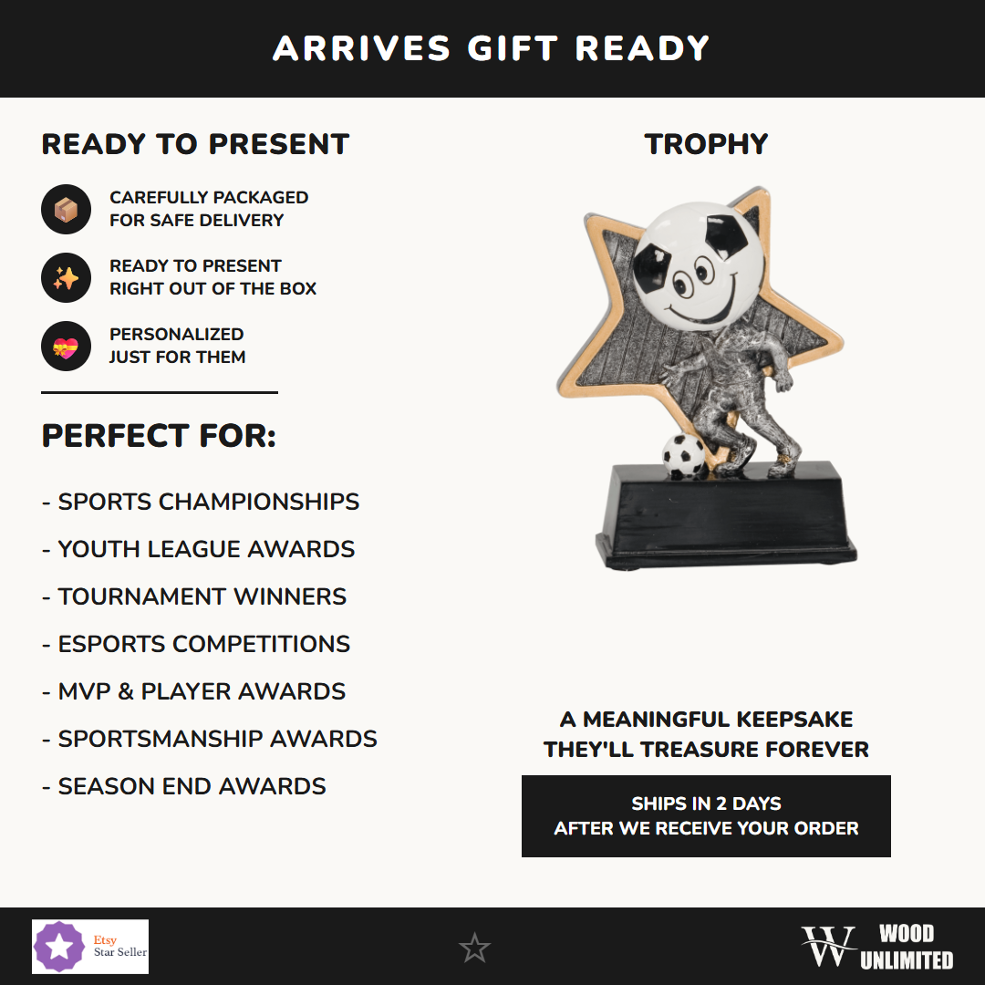 Soccer Trophy - gift info