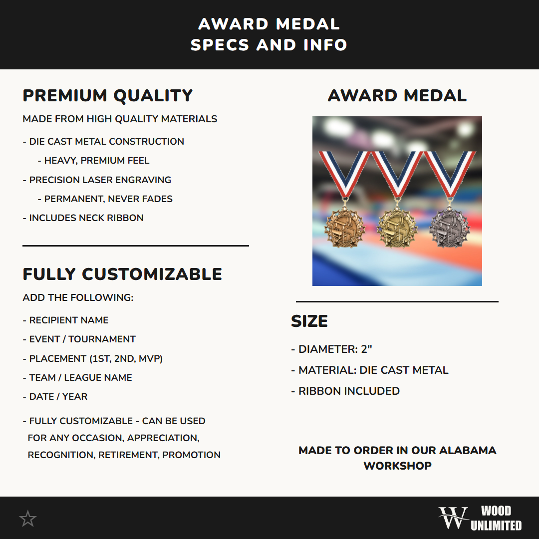 Personalized Gymnastics Team Medals, Gymnast Medallions with Neck Ribbon, Gymnast Awards for Players and Coaches