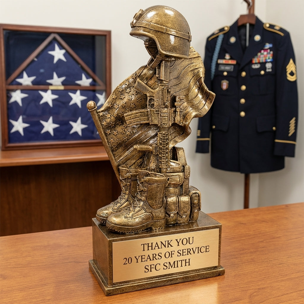 Personalized Military Service Award — hero v2