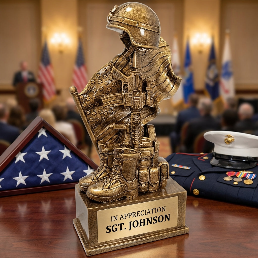 Personalized Military Service Award — hero v3