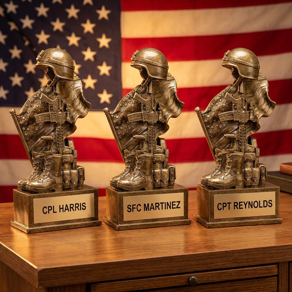 Personalized Military Service Award — hero v4