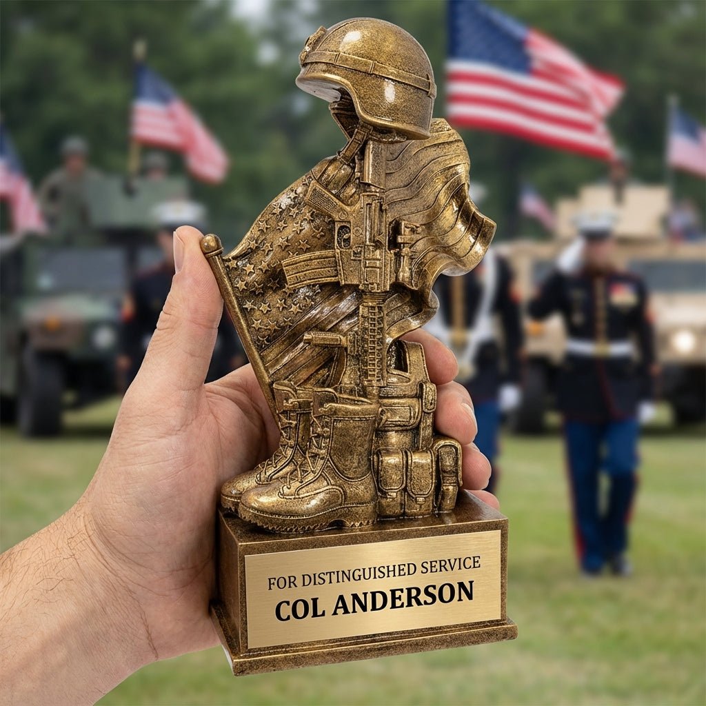 Personalized Military Service Award — hero v5