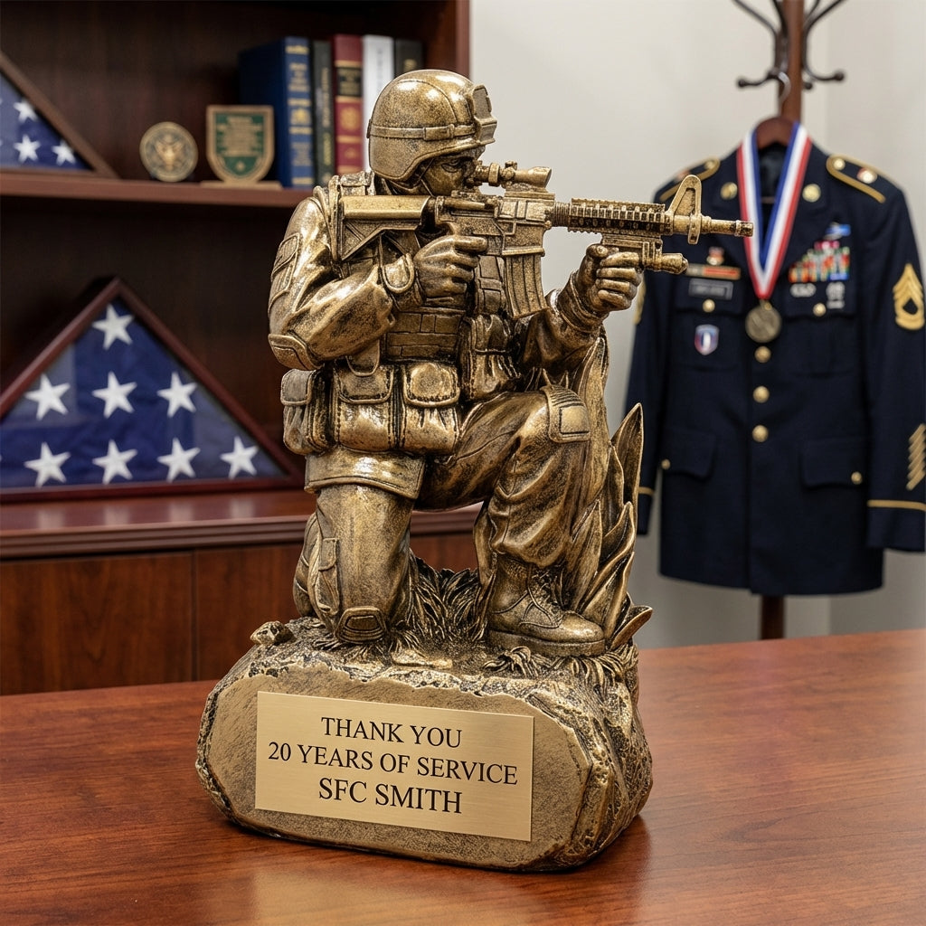 Personalized Military Service Award — hero v2