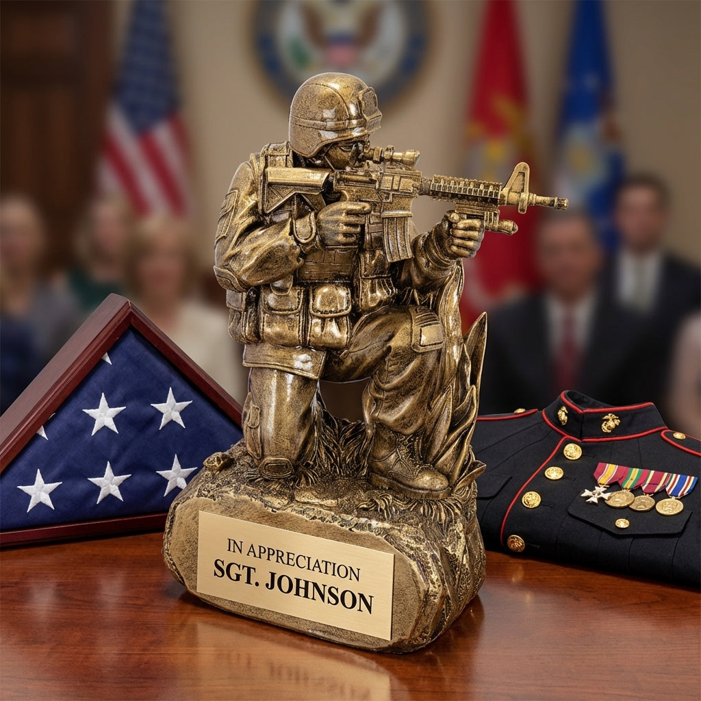 Personalized Military Service Award — hero v3