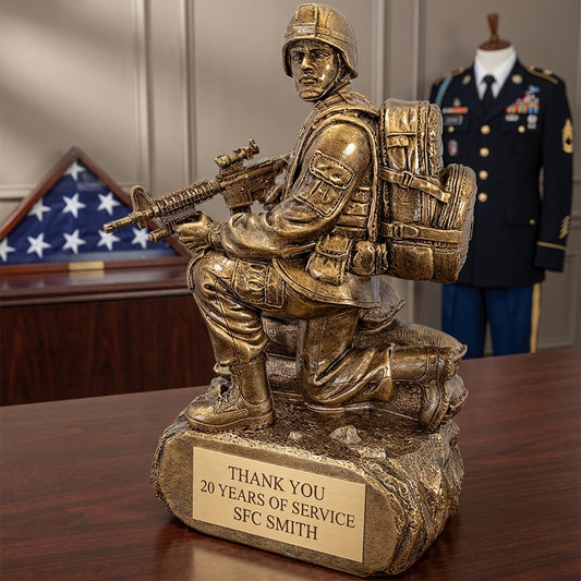 Personalized Military Service Award — hero v2