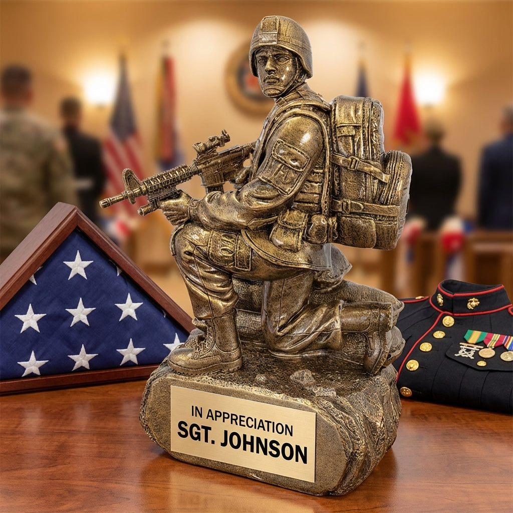Personalized Military Service Award — hero v3