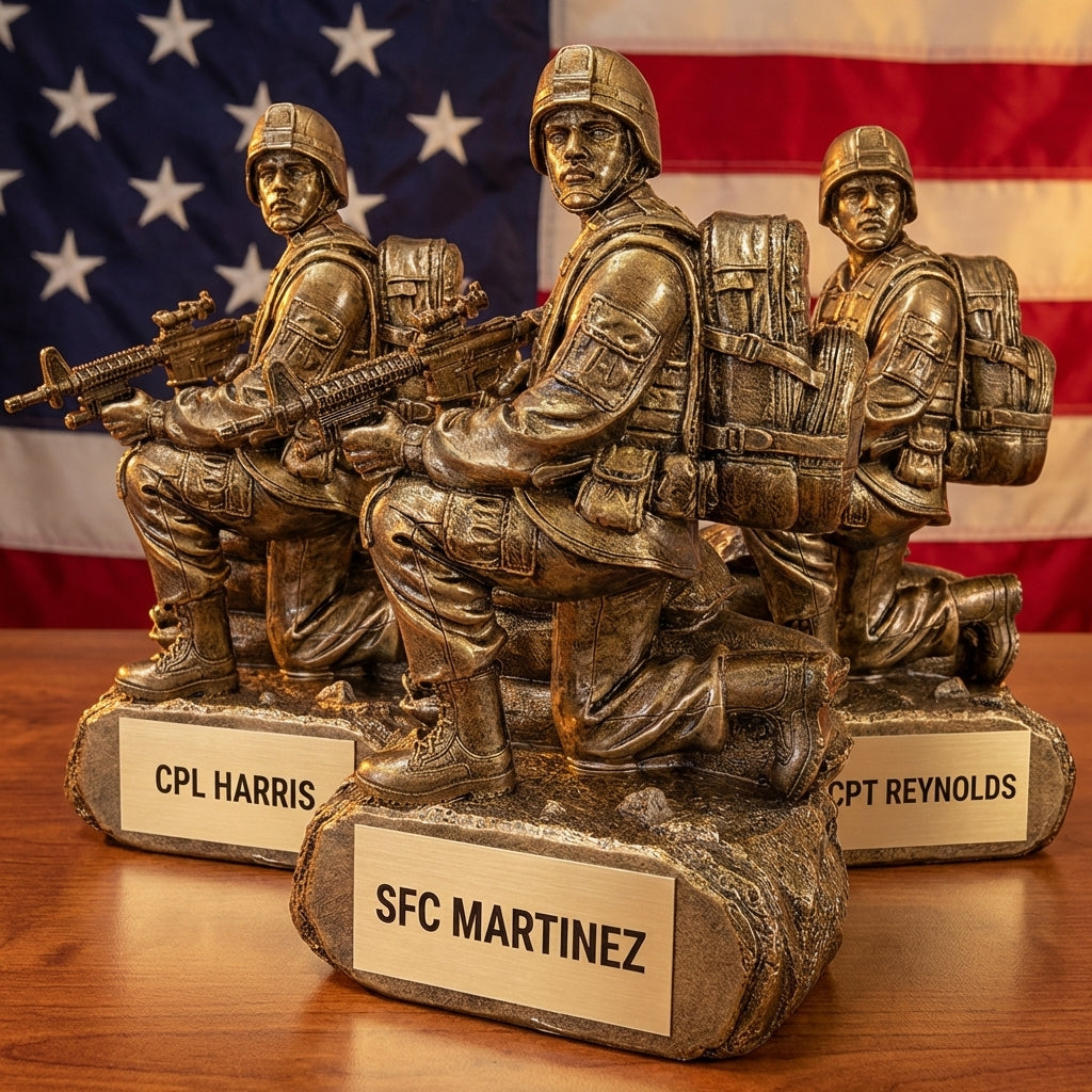 Personalized Military Service Award — hero v4
