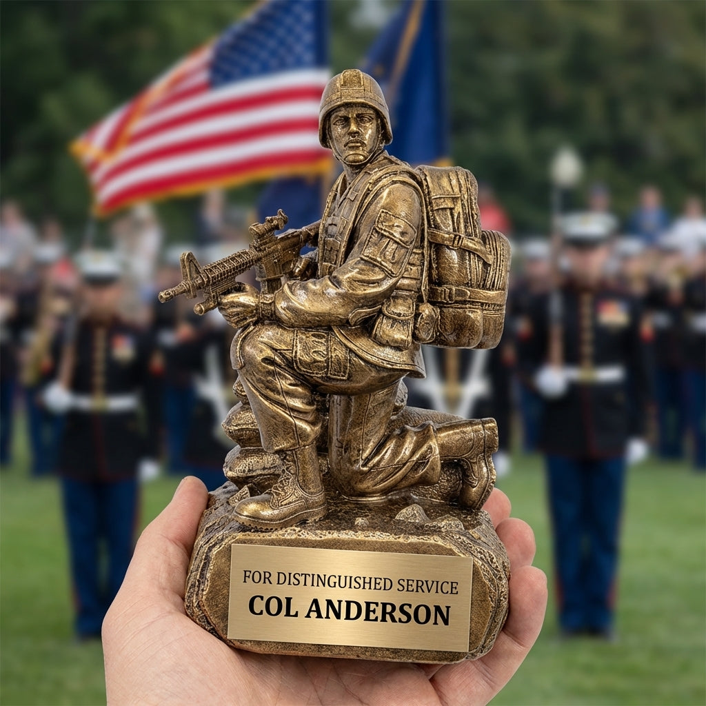 Personalized Military Service Award — hero v5