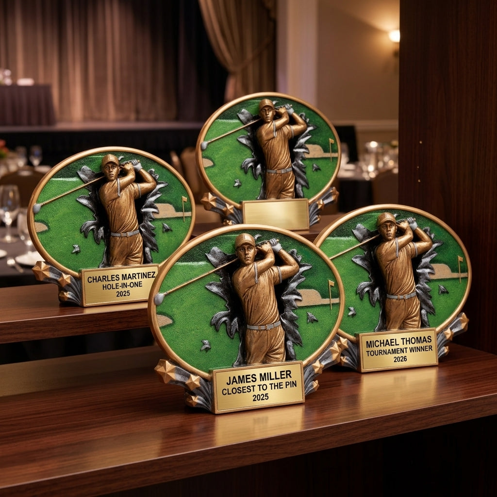Personalized | Golf Award | Custom Engraved | Golf Trophy | Personalized Golf | Engraved Award | Custom Golf | Tournament Prize - View 6