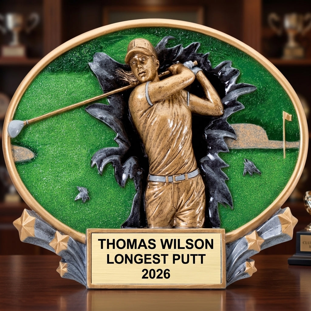 Personalized | Golf Award | Custom Engraved | Golf Trophy | Personalized Golf | Engraved Award | Tournament Prize | Longest Drive - View 1