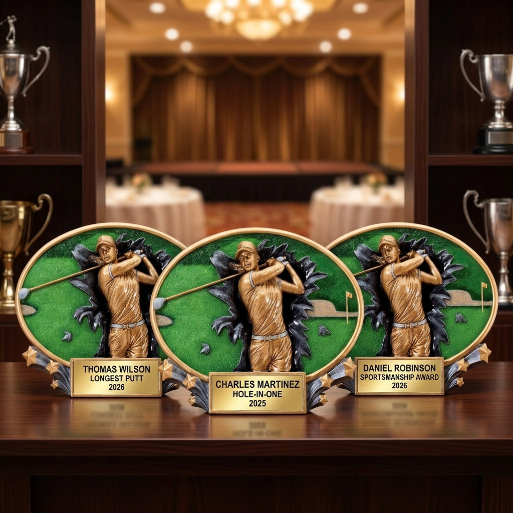 Personalized | Golf Award | Custom Engraved | Golf Trophy | Personalized Golf | Engraved Award | Tournament Prize | Longest Drive - View 6