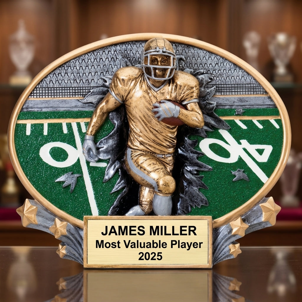 Football Award Trophy | Personalized | Custom Engraved | Football Trophy | Personalized Gift | Team Award | Coach Gift - View 1