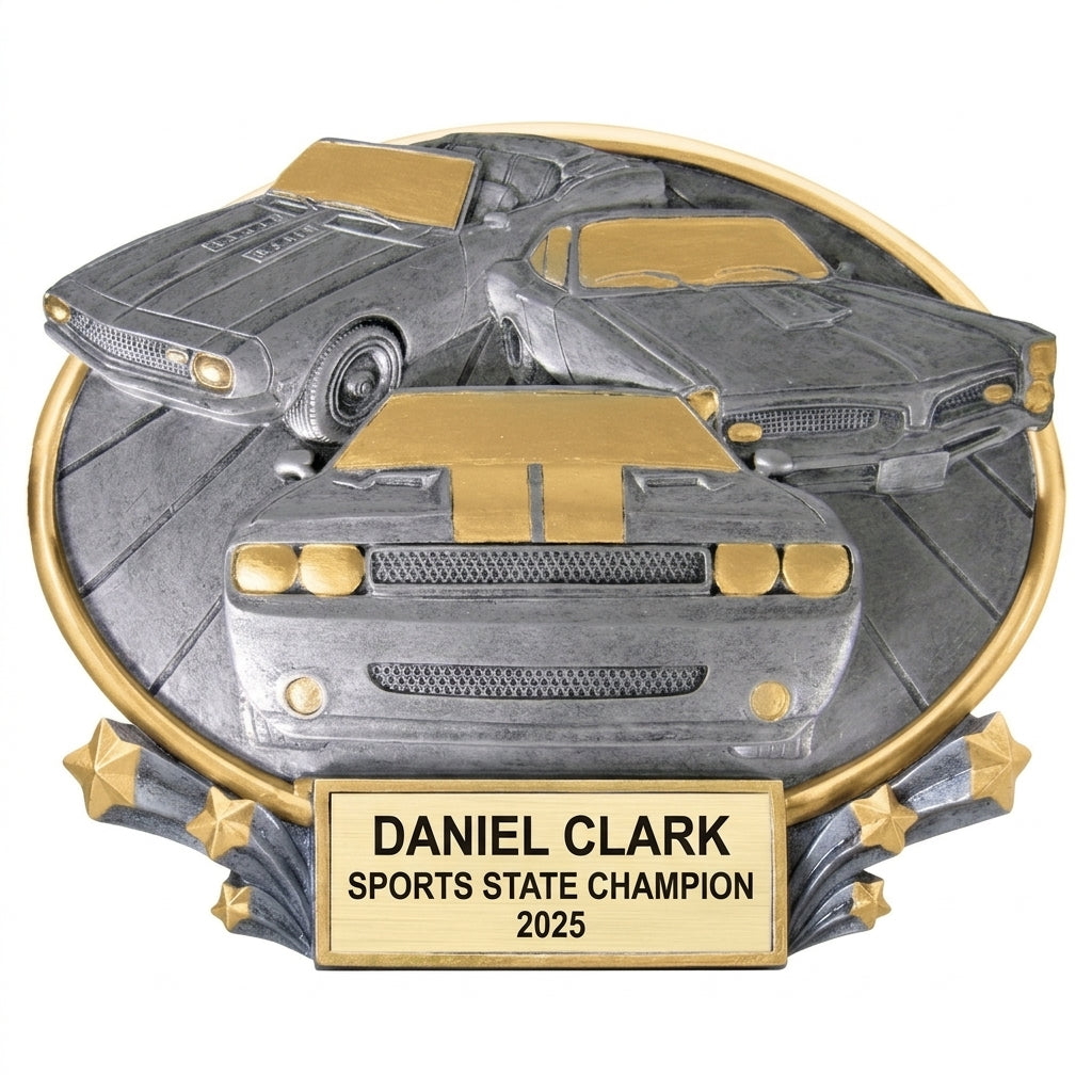 Sports Trophy Award | Personalized | Custom Engraved | Sports Award | Team Award | Coach Gift | Car Show Trophy - View 1