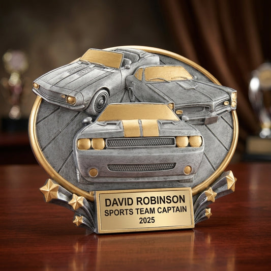Sports Trophy Award | Personalized | Custom Engraved | Sports Award | Team Award | Coach Gift | Car Show Trophy - View 2