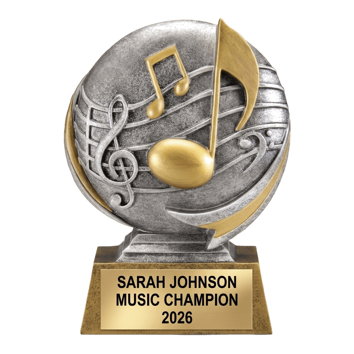 Music Award Trophy | Personalized | Custom Engraved | Music Trophy | Musician Gift | Personalized Music Gift | Music Competition Award