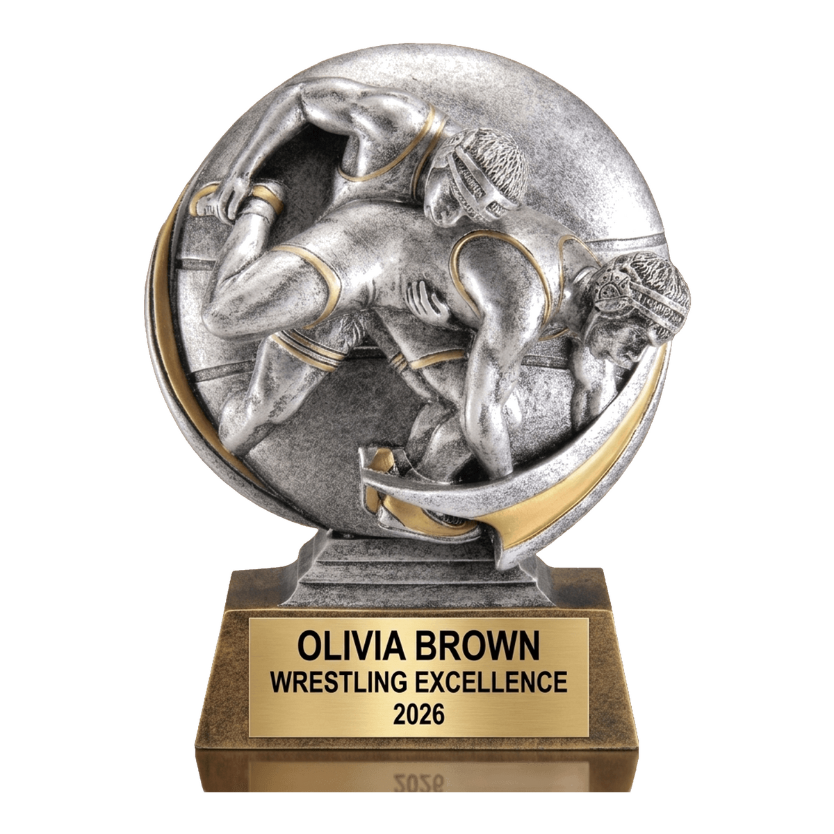 Wrestling Trophy Award | Personalized | Custom Engraved | Wrestling Gift | Wrestling Champion | Motion X Award | Wrestling MVP | Wrestling Team