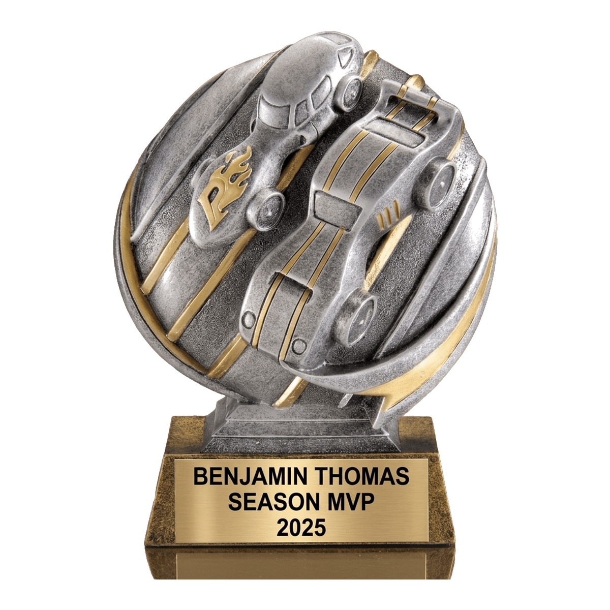 Personalized | Pinewood Derby Award | Custom Engraved | Trophy | Award | Race Car | Cub Scout | Youth Racing | Championship
