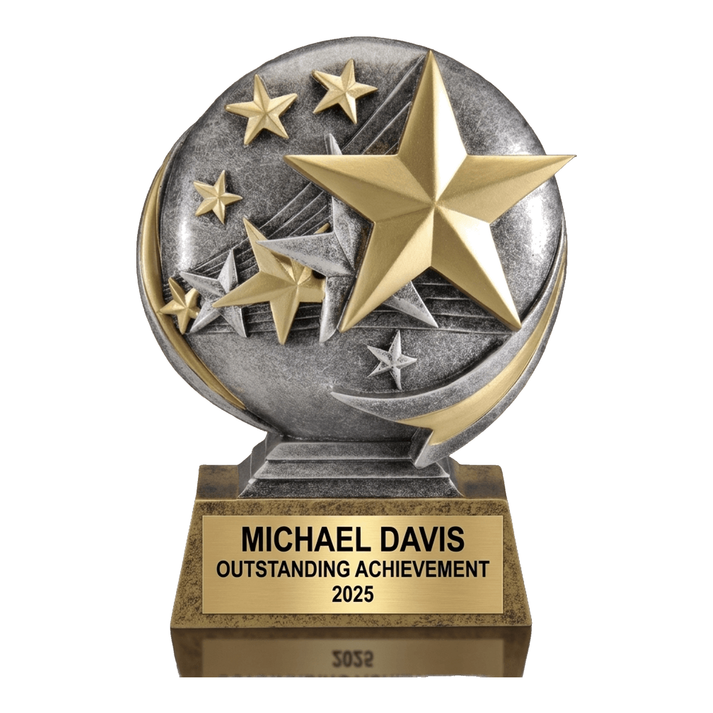 Personalized | Achievement Award | Custom Engraved | Custom | Engraved | Star | Trophy | Award | Varsity | Sports | Recognition