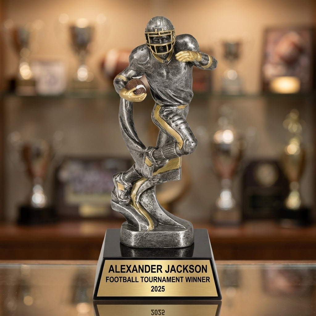 Personalized | Football Award | Custom Engraved | Football Trophy | Personalized Award | Engraved Trophy | MVP Award | Championship Trophy - View 1