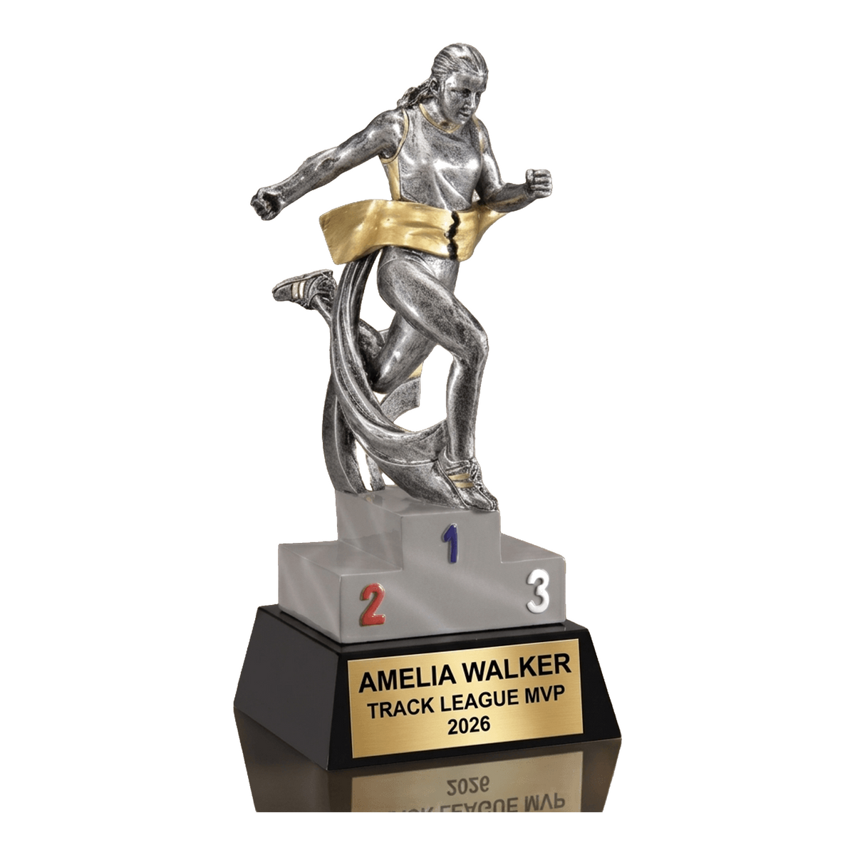 Personalized | Track & Field Award | Custom Engraved | Track Trophy | Running Award | Runner Gift | MVP Award | Cross Country