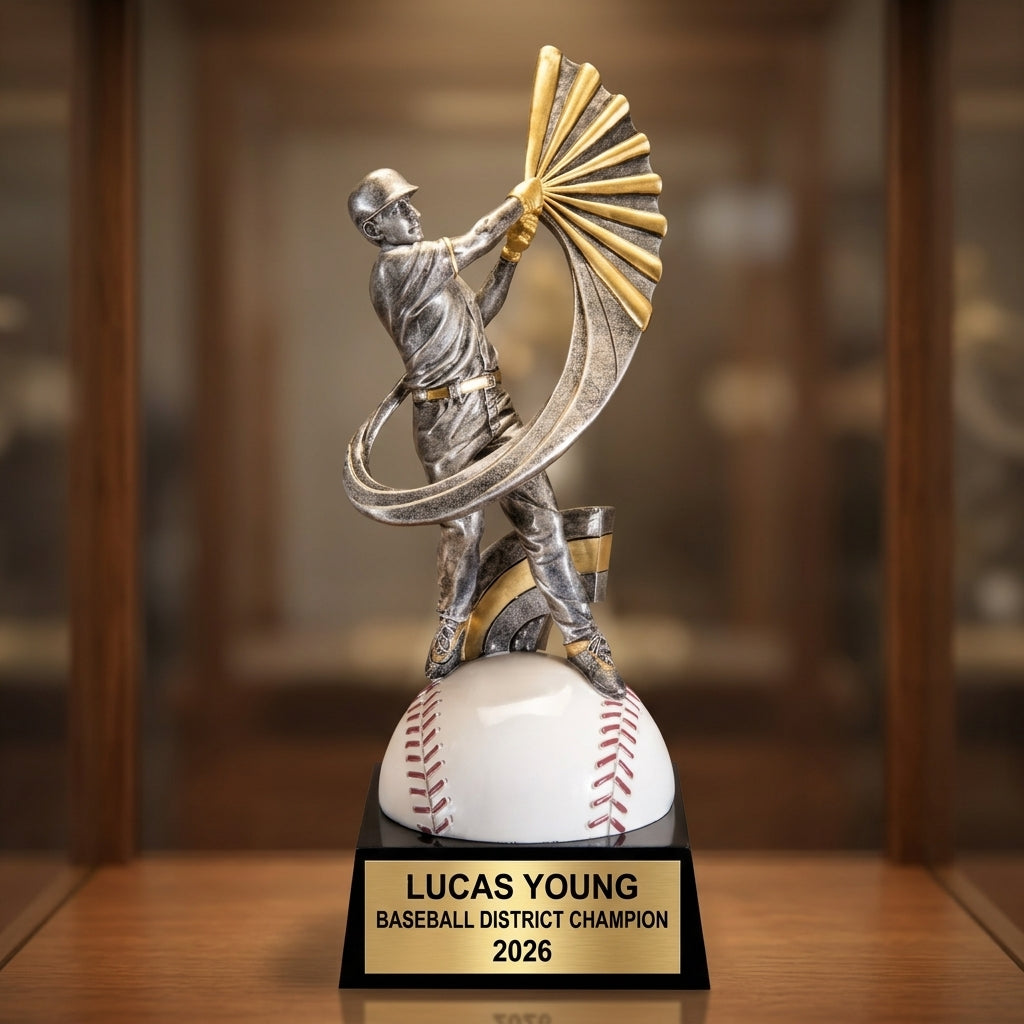 Baseball Trophy Award | Personalized Baseball Award | Custom Engraved | MVP | Baseball Gift | Personalized Award | Baseball Trophy - View 1